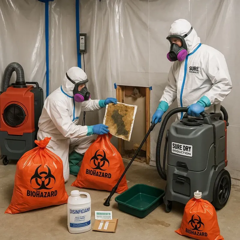 Contaminated Water Handling Protocols process in Union, SC
