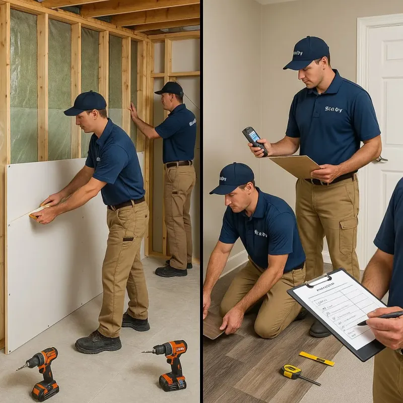 Repairs and Reconstruction process in Union, SC